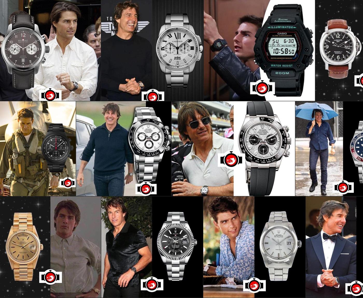 Tom Cruise's Dazzling Watch Collection: A Closer Look at the Iconic Actor's Timepiece Obsession